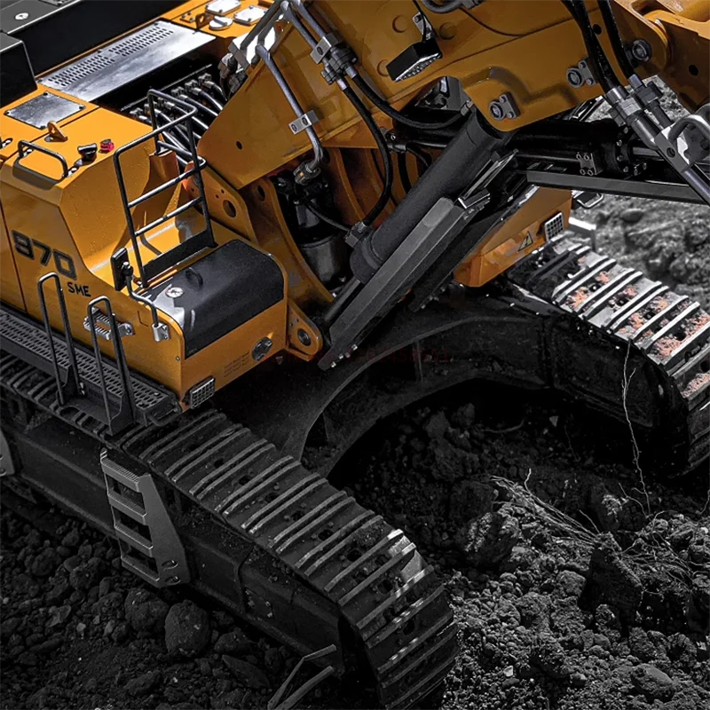 K970-200 All-alloy Remote Control Shovel Hydraulic Excavator Adult Collection Level Remote Control Large Engineering Car Toys 6