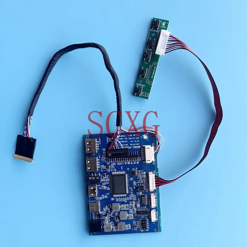 

Подходит для монитора ноутбука LP173WD1, 1600*900, 17,3 дюйма, Mini HDMI-совместимый, 40-контактный, LVDS, Φ, 2-USB, PCB 862, контроллер, плата, Комплект «сделай сам»