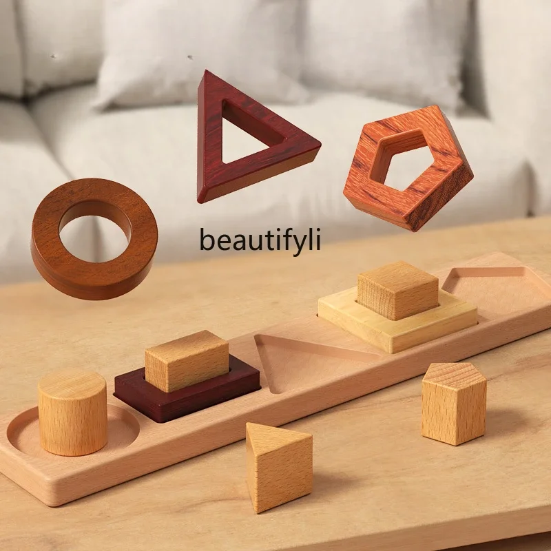 Geometric Pairing Educational Toys Children 1 to 3 and a half years old Development Enlightenment Early Education