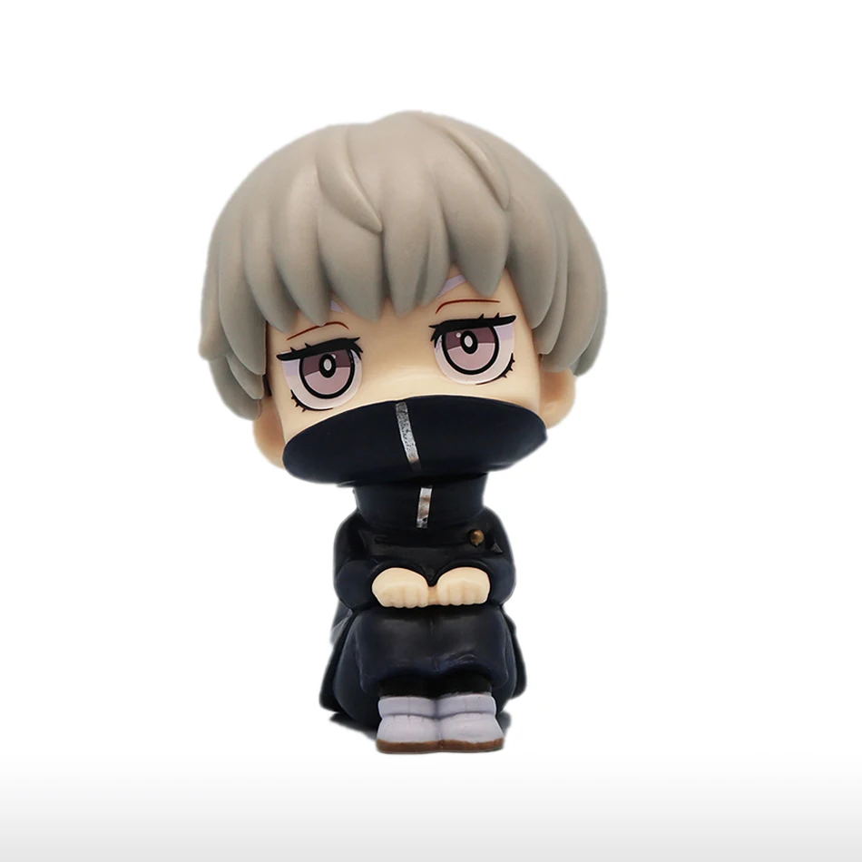 2 Figuras De Anime Jujutsu Kaisen – Gojo Satoru Y Geto Suguru – Modelo Look Up De 10 Cm – PVC Pintado A Mano – Coleccionable De Escritorio