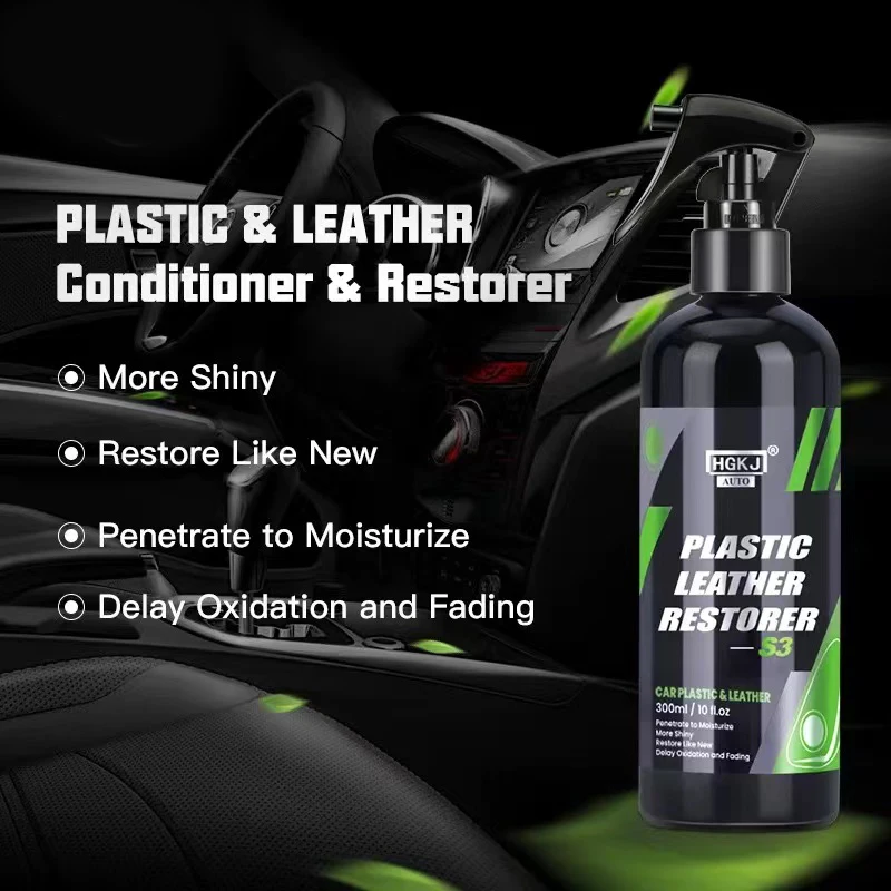 Car Interior Parts Leather Plastic Renovator Refreshing Restorer Foam Cleaner Spray Refurbishment Paste for Auto