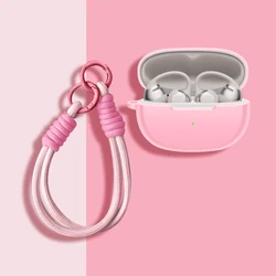 Silicone Protective Case for Wireless Earbuds - Flexible, Soft, Shockproof, and Dustproof Sleeve (Pink)