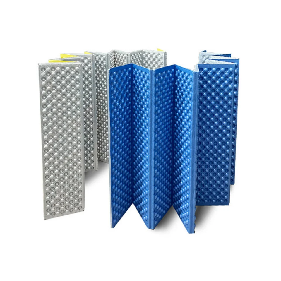 Thicken-Aluminum-Membrane-Foldable-Camping-Mattress-Moisture-proof-Sleeping-Pad-Lightweight-IXPE-Foam-Mat-Beach-Cushion.png Sűrítsen Alumínium Membrán Összecsukható Kemping Matrac Nedvességálló Alvó Párna Könnyű Ixpe Hab Szőnyeg Tengerparti Utazás - Image 2
