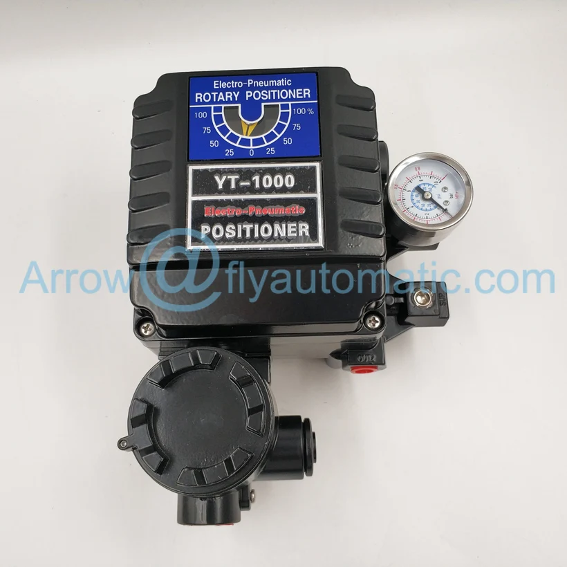 

YT-1000R YT1000R 1/4" Port Young Tech YTC Rotary Valve Actuator Electro Pneumatic Positioner