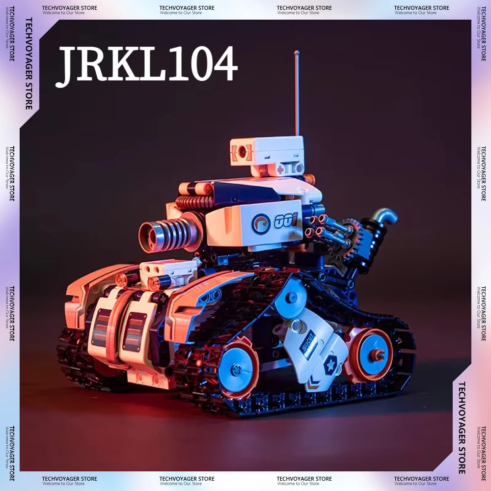 New 21CM JRKL104 Reconnaissance Tank Model Intelligent Robot Birthday Gifts Intelligent Tank Toys Photo and Video Child Gifts