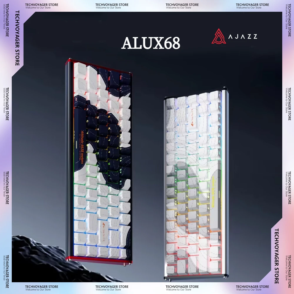 AJAZZ ALUX68 Magnetic Switch Mechanical Keyboard RGB All-aluminum