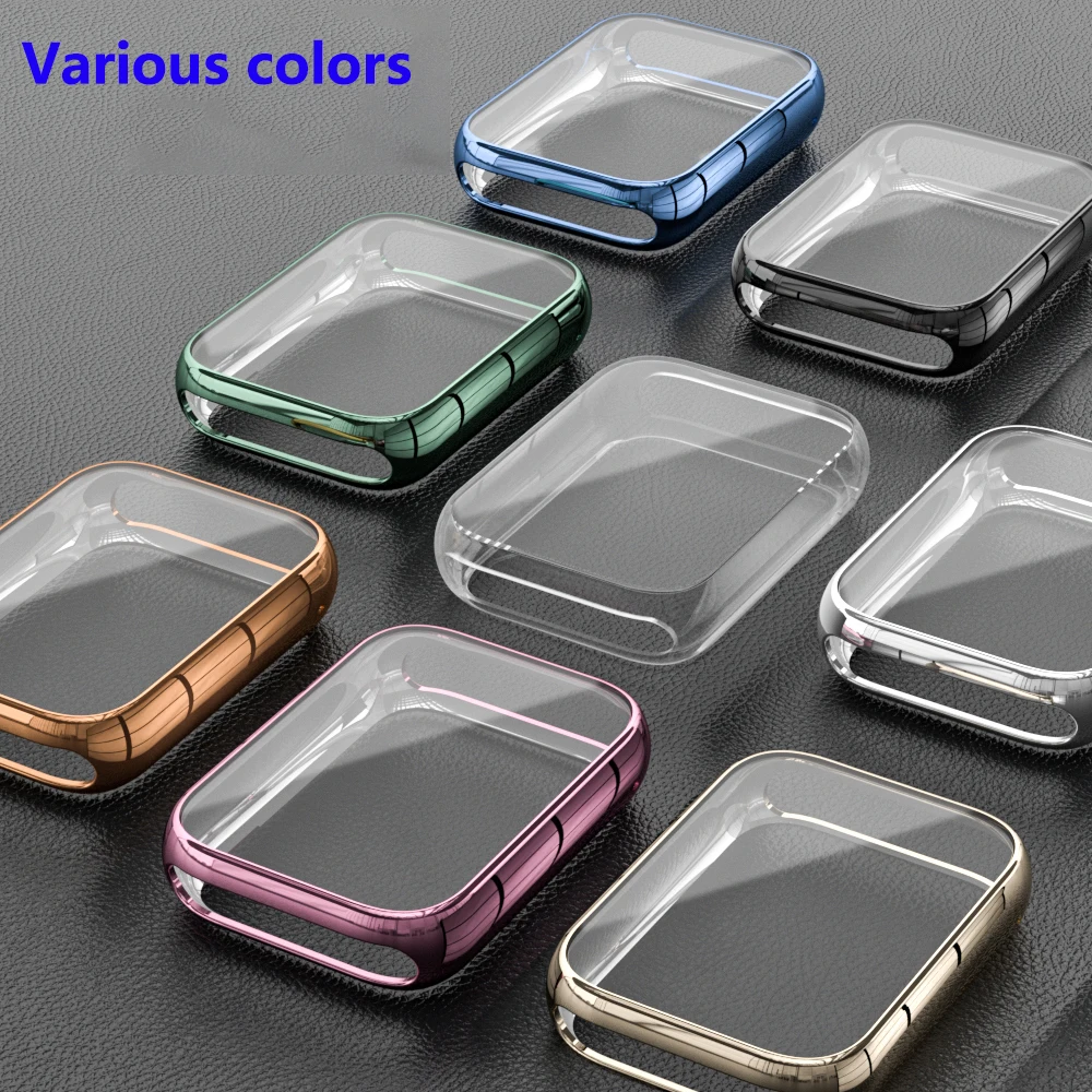 Case For Xiaomi Mi Band 8 Pro TPU Plating Protective Case Full Screen Protector Bumper Xiaomi Mi band 8 Active Cover Accessories