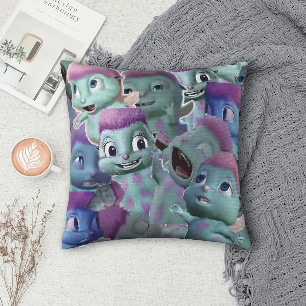 

Bibble Collage Pillowcase Polyester Pillows Cover Cushion Comfort Throw Pillow Sofa Decorative Cushions Used for Home Bedroom