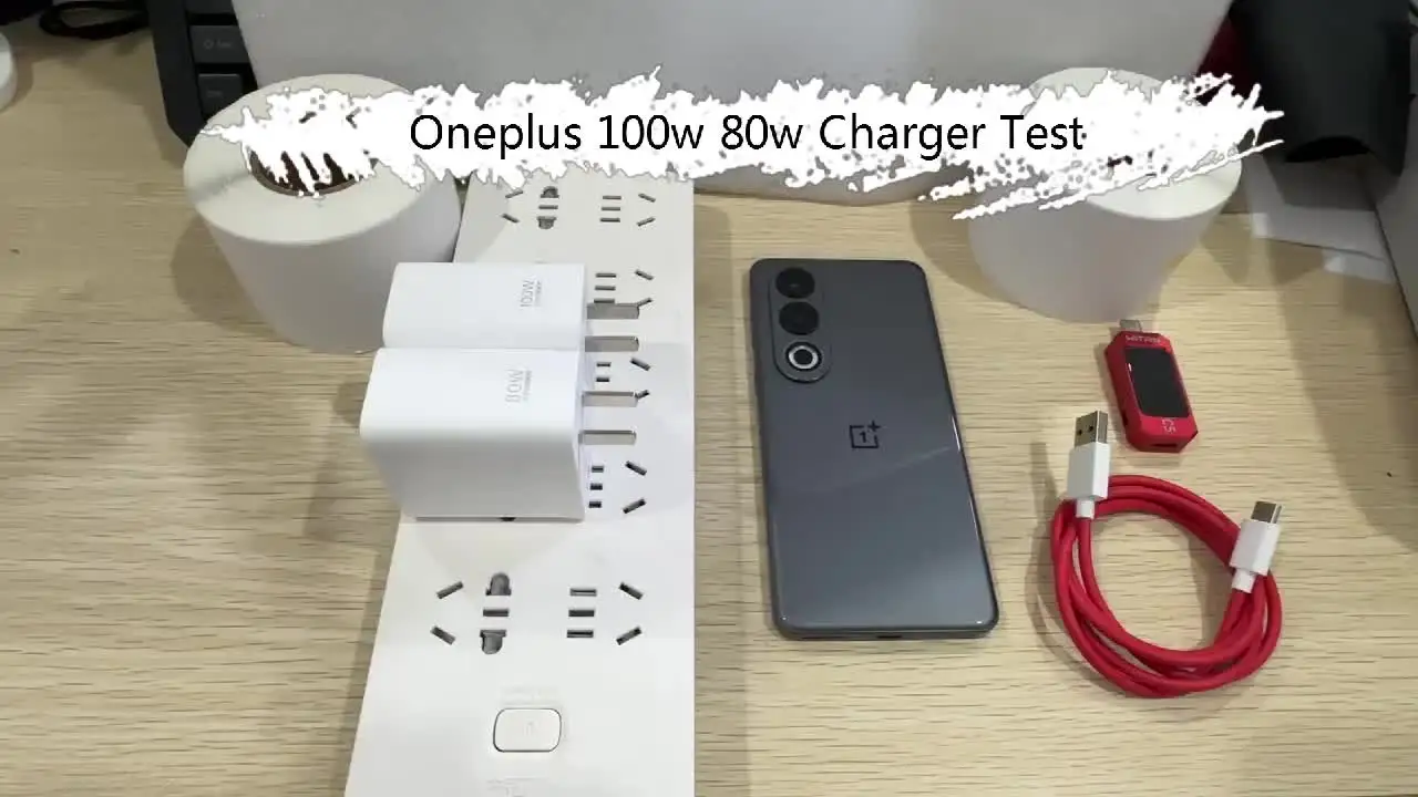 ACOCOBUY Caricatore 100W SUPERVOOC + Cavo USB C 8A 1m Per OnePlus E OPPO (Nord, Find, Reno)