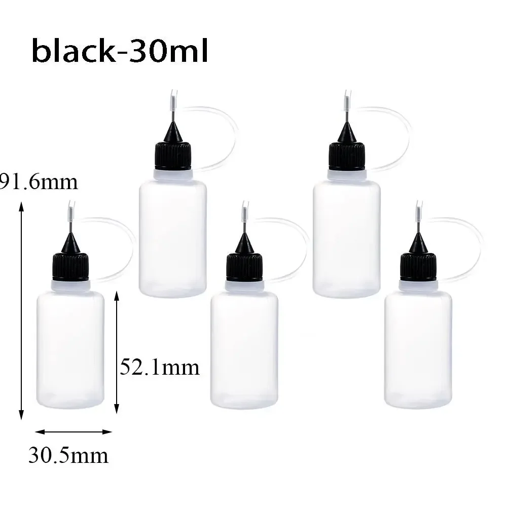 Reusable Precision Tip Glue Applicator Bottle for Paper Quilling and Crafting