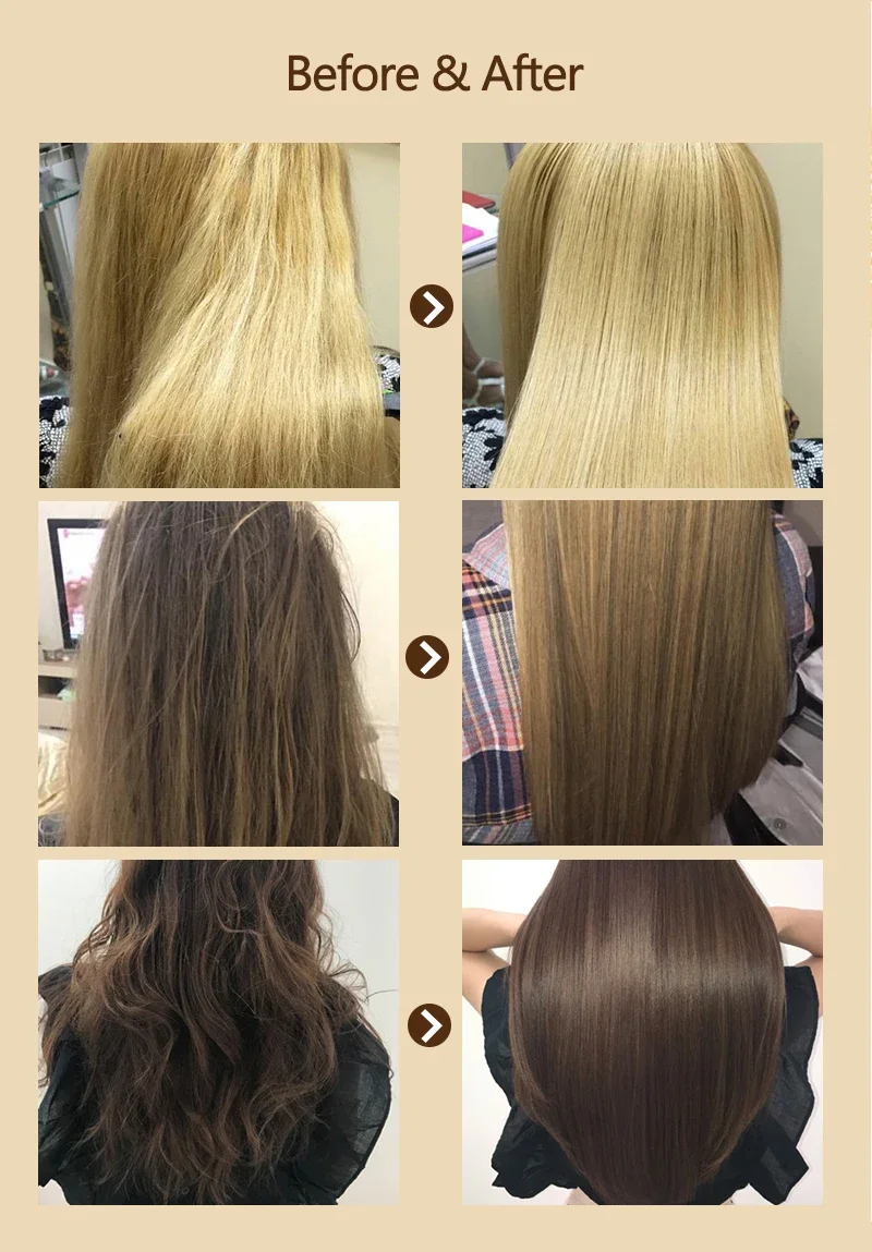 Magical Hair Mask 5 Second Repair Rough Damaged Hair Straighten Treat Frizzy Dry Soft Hair Smooth Shiny Deep Nourish Scalp Care