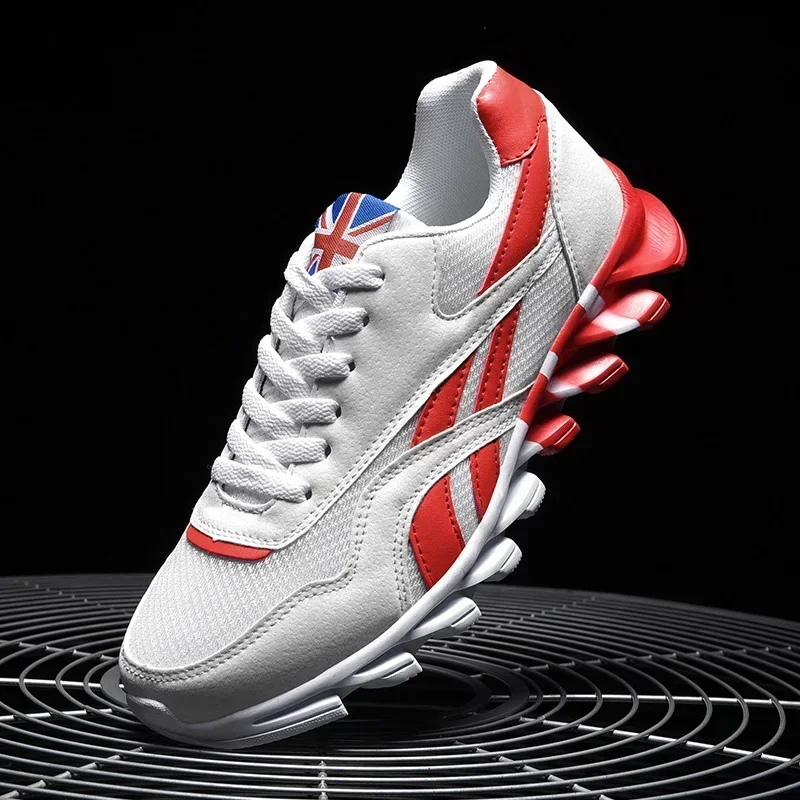 Brand Trend Size 46 47 48 Men's Wear-resistant Cushioning Thick-soled Fitness Sneakers Outdoor Breathable Running Shoes for Men 6