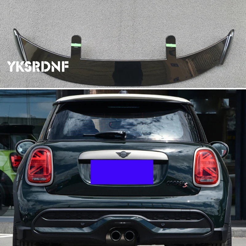 Gloss Black Rear Trunk Spoiler For MINI Cooper F55 F56 JCW 2013-2018 – ABS, Easy Mount, UK Made