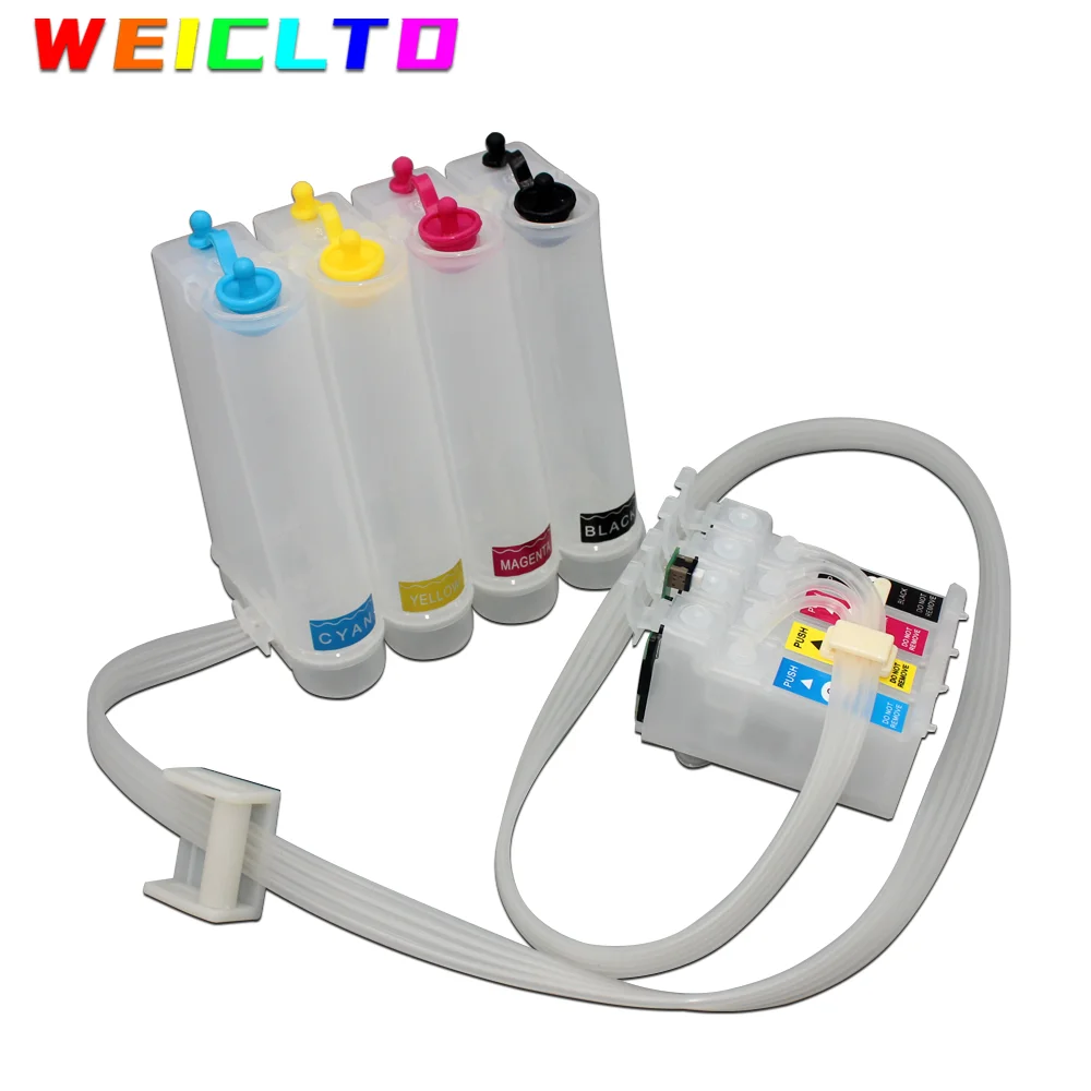 T0711 -T0714 0711 자동 리셋 ARC 칩 잉크 CISS CIS 대용량 잉크 시스템 (엡손 SX215 SX218 SX400 SX405 SX410 SX415 SX510W SX515W 용)