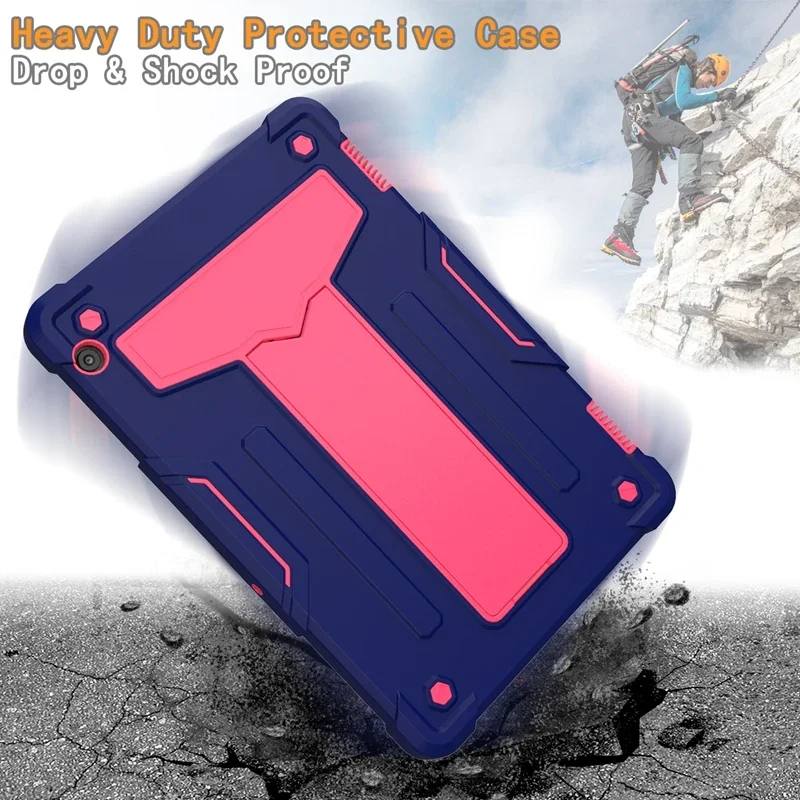Heavy Duty Shockproof Armor Case with Hard Stand