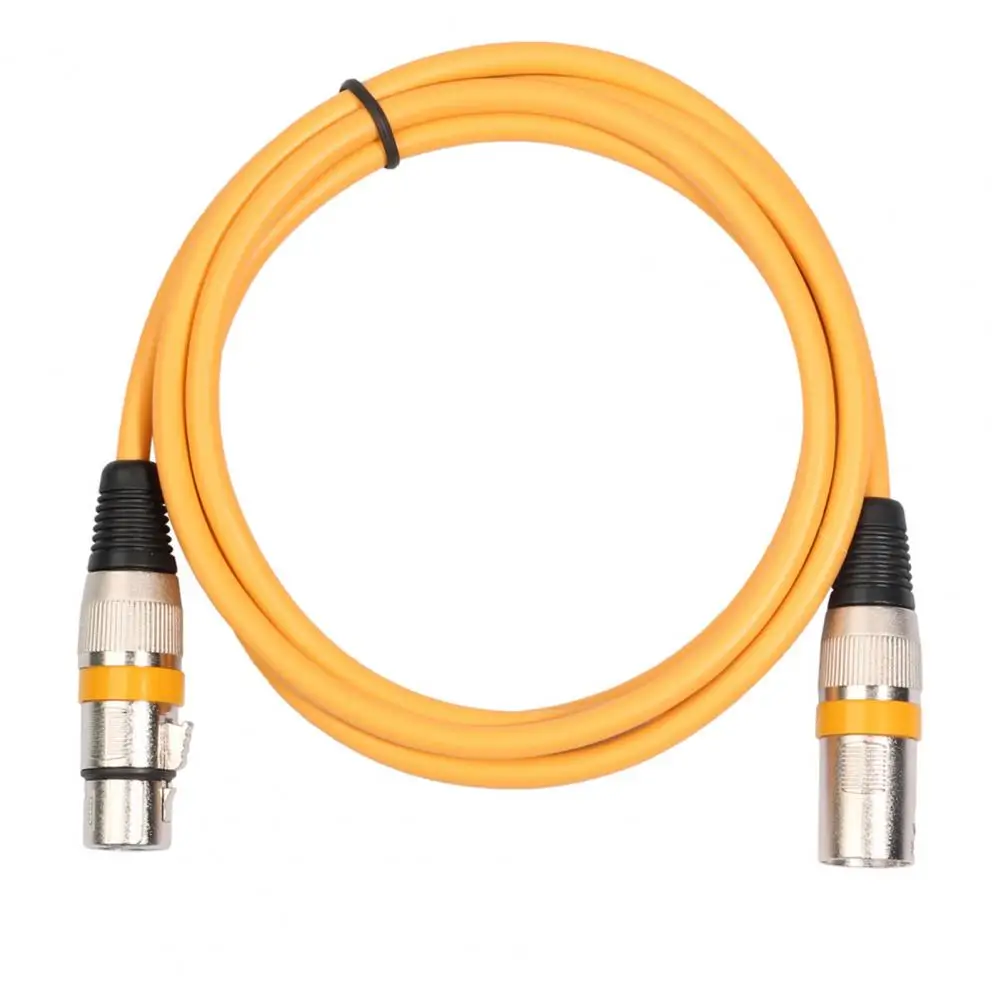 3Pin Mixer Audio Cable XLR AUX Shielded Anti-interference 100/180cm XLR Male to Female Microphone AUX Cord