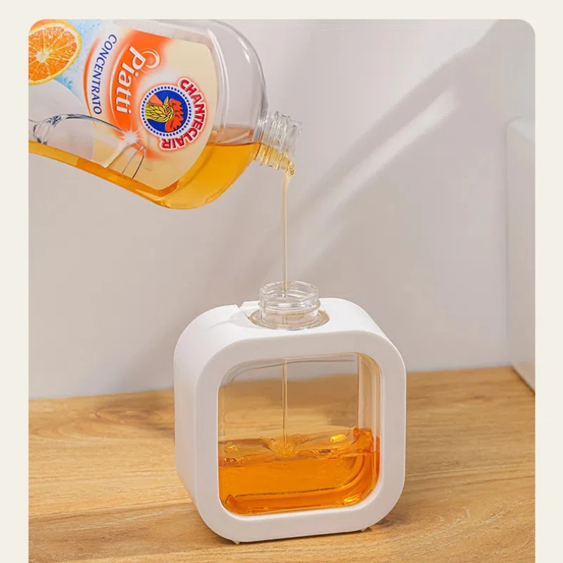 Soap dispenser 1PC Large Capacity Transparent Bottle Press Pump Kitchen Bathroom Travel