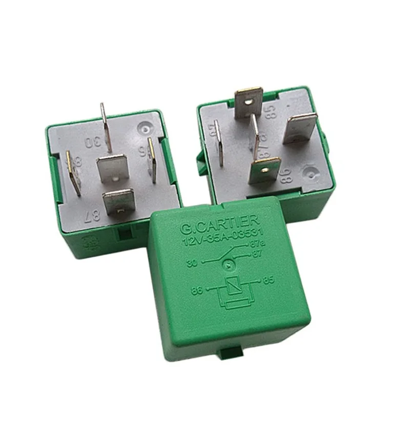 1PCS Original Electronic Fan Relay Water Temperature Relay for Peugeot