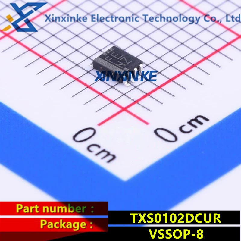 

TXS0102DCUR FENZ VSSOP-8 Translation - Voltage Levels 2-Bit Bidirectional Voltage-Level Translator Logic ICs Brand New Original