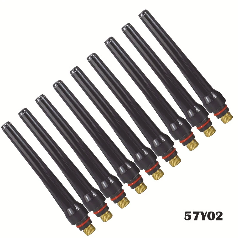 Welding Gloves Welding Ground Clip Welding Machine Connector Welding Torch Holder Welding Machine WP-17 WP-18 WP-26 57Y02 Argon Arc Welding Accessories Welding Gun Long Tail Long Back Cap Fit For TIG Torch