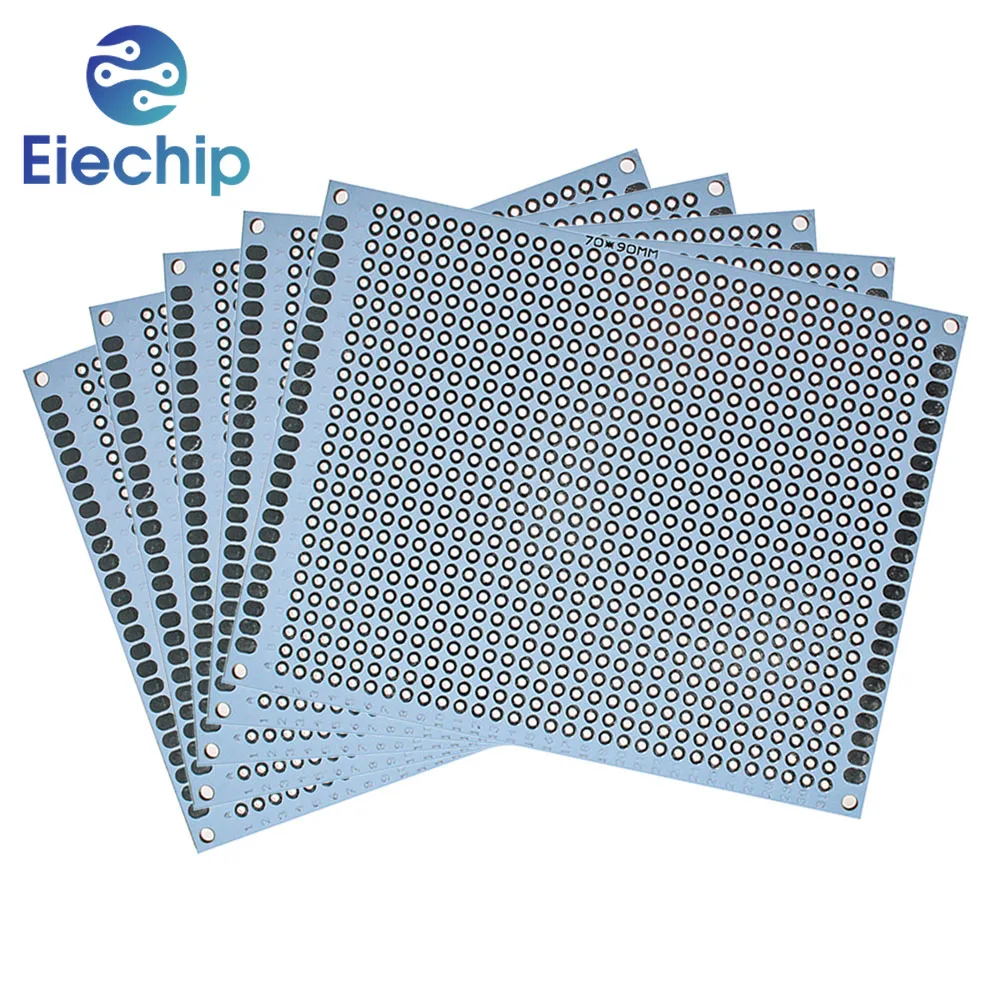 5PCS Double Sided PCB White 7X9CM prototype pcb board