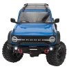 MEUS RACING Aluminum Front Bumper with LED Lights for TRX4M 1/18th RC Crawler Car Upgrades Bronco 3