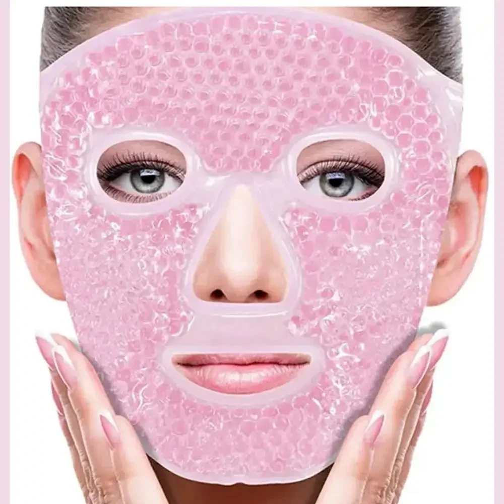 Ice Masks Eye Masks Hot/Ice Reduce Edema Post-Op Recovery Cooling Ultra Soft Full Face Fabrics 1pc ice eye mask