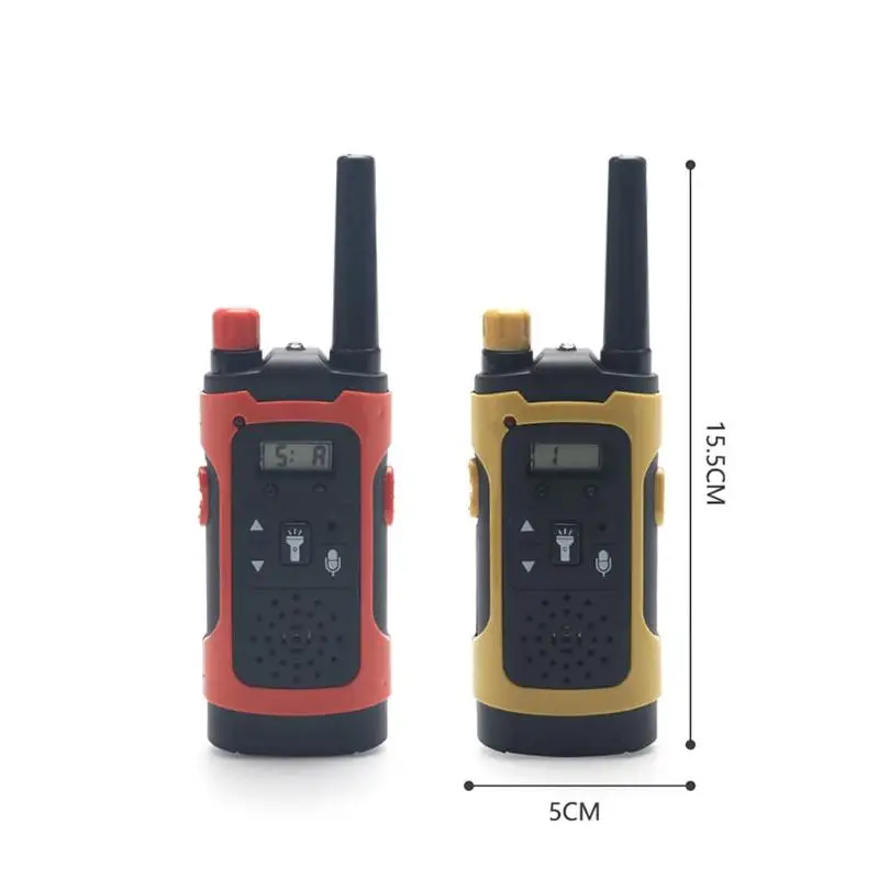 LED Kids Walkie Talkies - Long Range Wireless Communication Handheld 2 Way Radio Educational Toy Electronic Toys 4