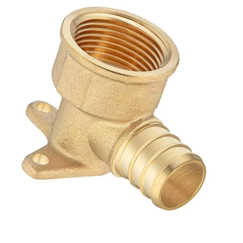 Drop Ear Elbow Adapter Coppers Crimp Fittings for Tubing Pipe Plumbing Enduring 601A