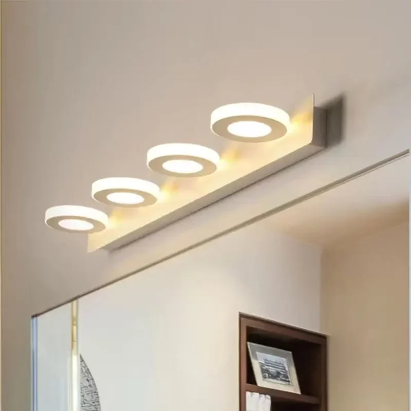 

Nordic LED Mirror Wall Light for Bathroom Bedroom Makeup Modern Home Decoration Appliance Acrylic Indoor Lighting Fixture Maison