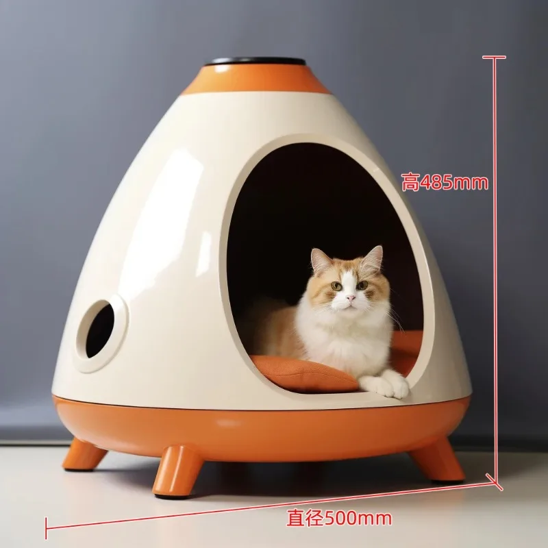 3D 프린팅 고양이와 강아지 침대 가구, 실내 애완동물 집, 켄넬, 모던한 강아지와 고양이 둥지