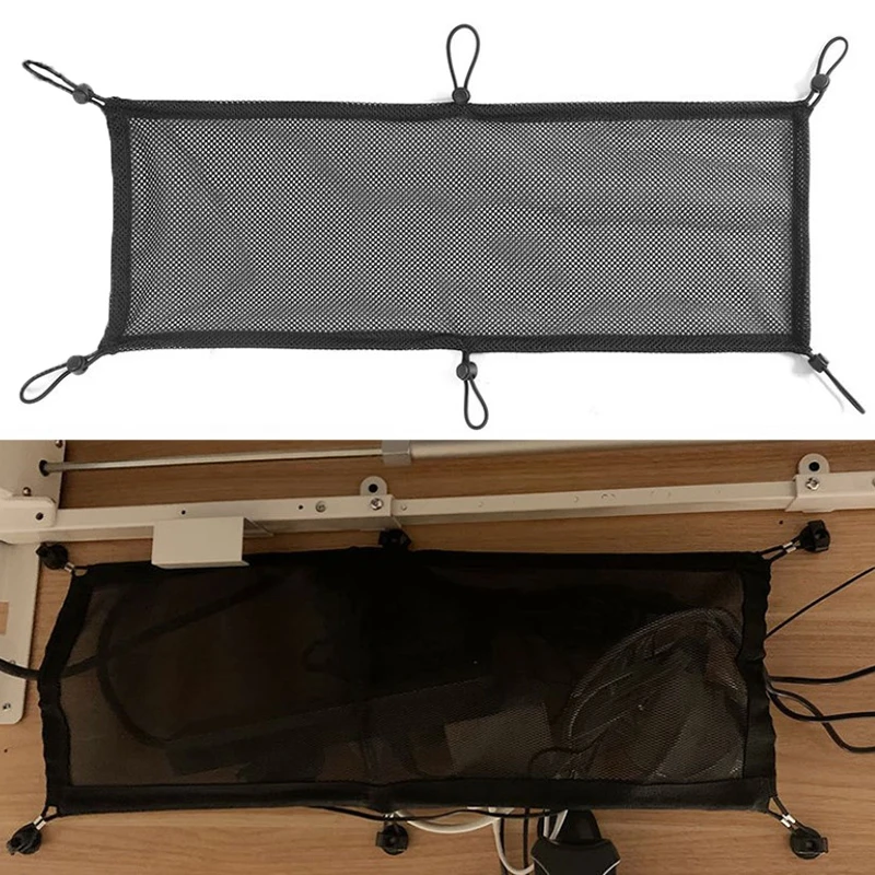 Socket Network Pocket Under Desk Cable Management Net Under Table Cord Management Mesh Organizer Flexible Wire Hiders cable organizer desk organizer storage organizer