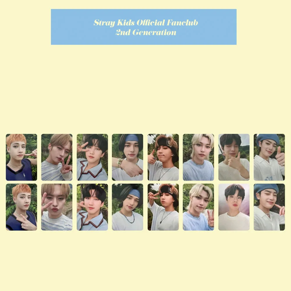 

8Pcs/Set KPOP Straykids Photocards STAY 2ND GENERATION LOMO Cards Felix HyunJin Han Postcards Fans Collections 54e