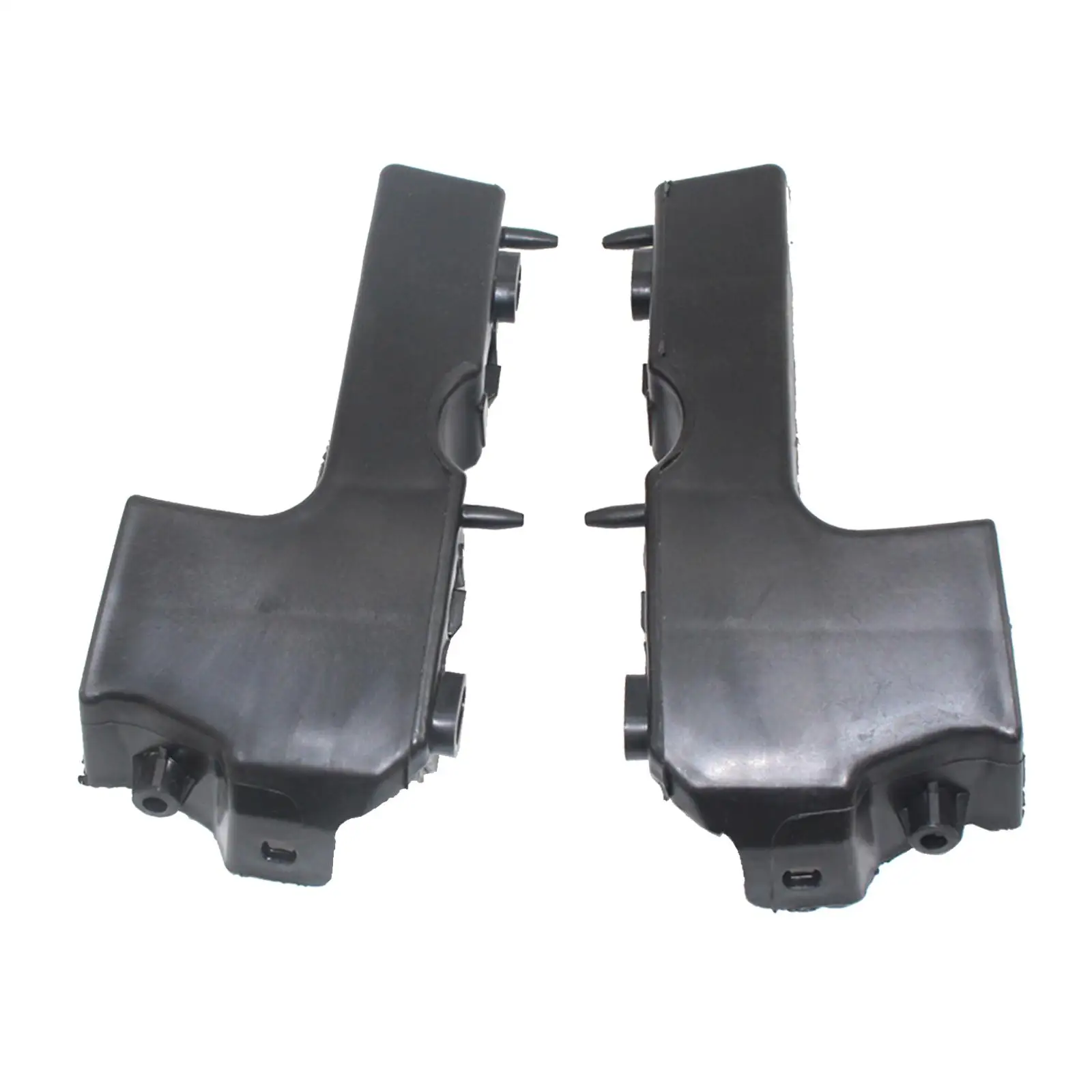 

1 Pair Car Front Bumper Bracket Support Guide Piece 8E0 807 283 E for Audi A4 B7 05-08 Black Easy Installation Professional