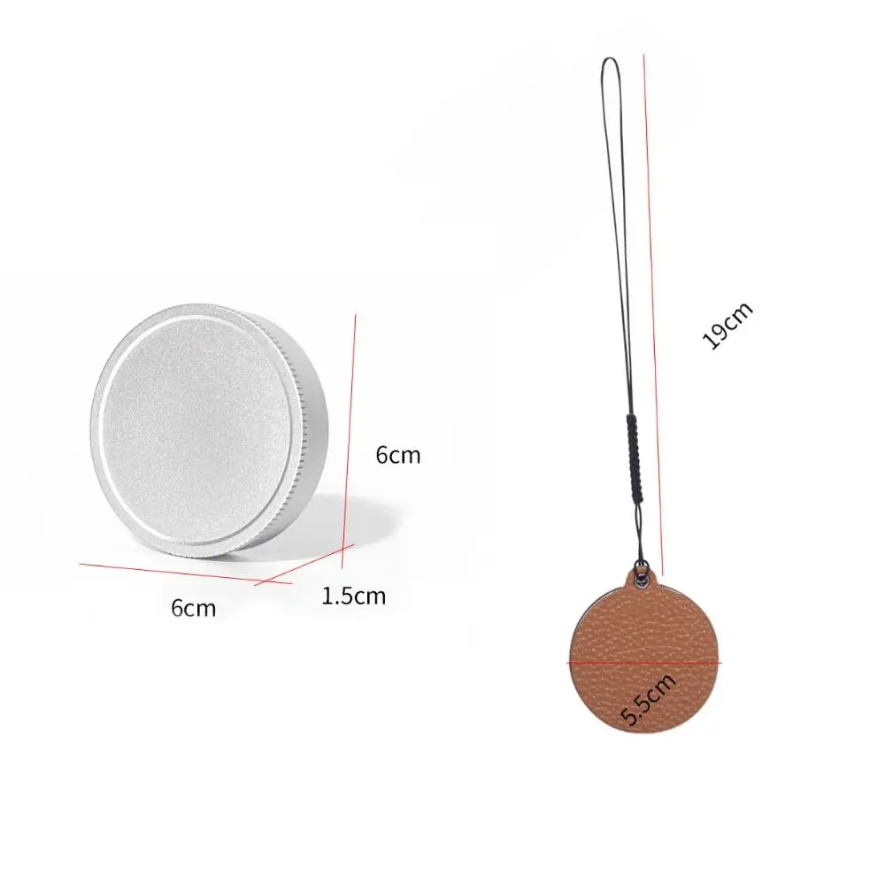 For Fujifilm Instax Wide Evo Camera Lens Cap Anti-Scratch Anti-lost Leather Instant Camera Lens Cover Dustproof with Lanyard
﻿