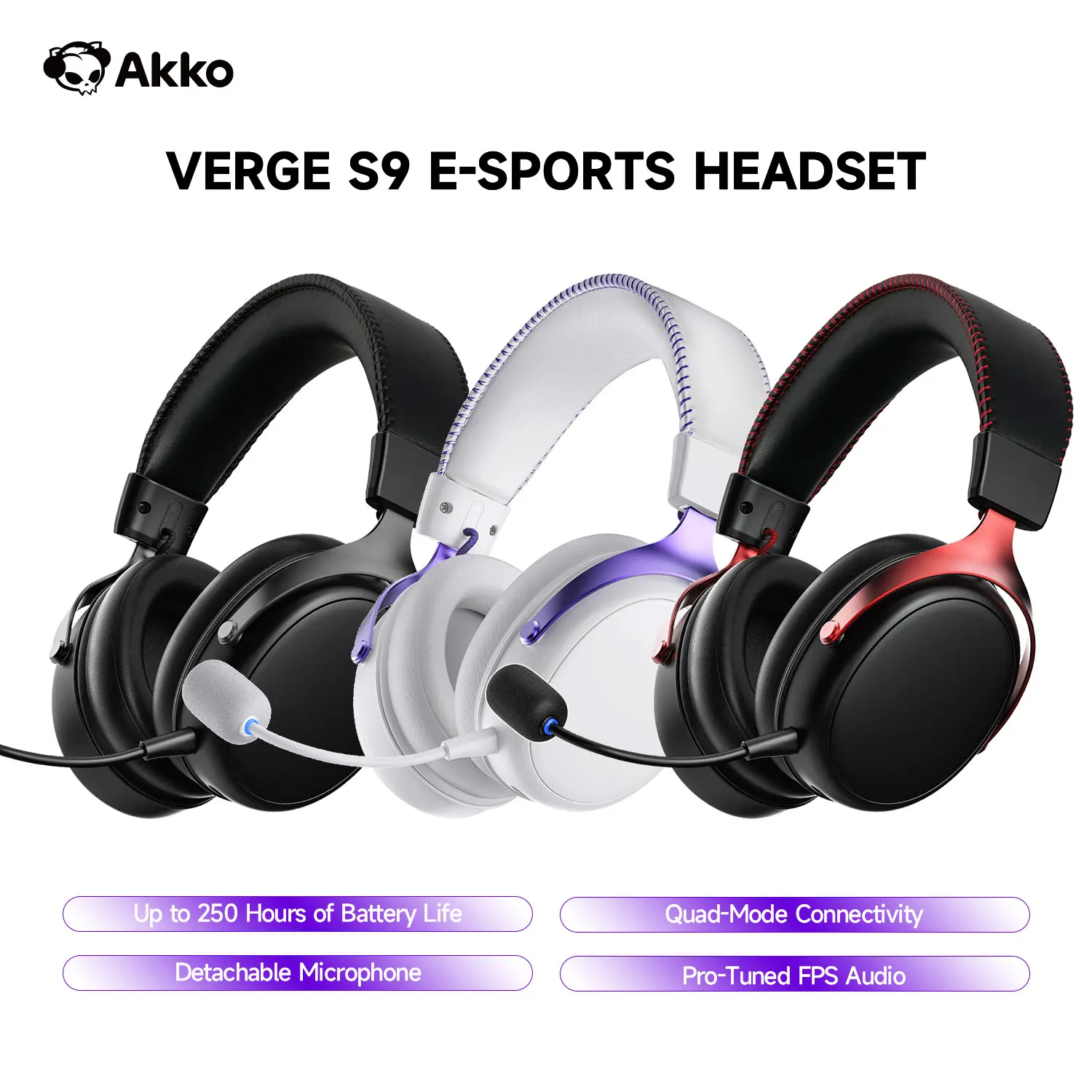 Headset Akko Verge S9 Ultra