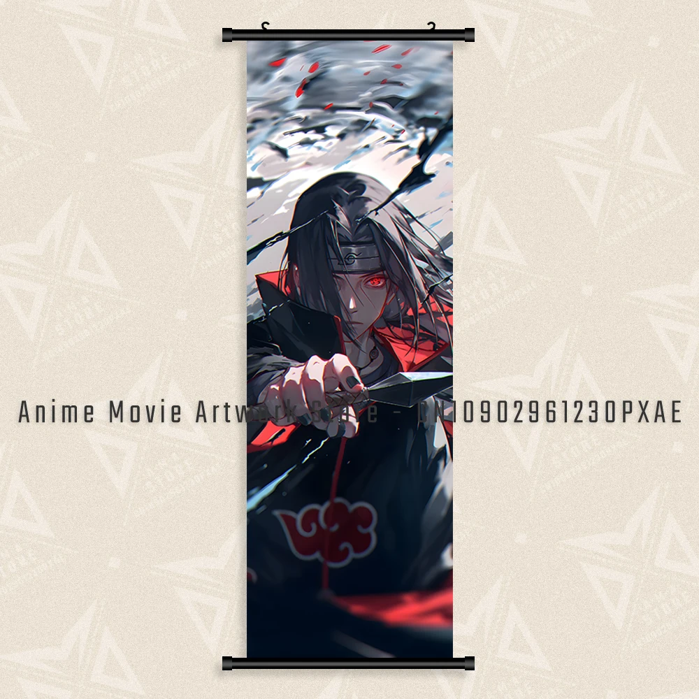 Naruto Anime Wall Art Canvas - Hatake Kakashi Home Decoration Mural