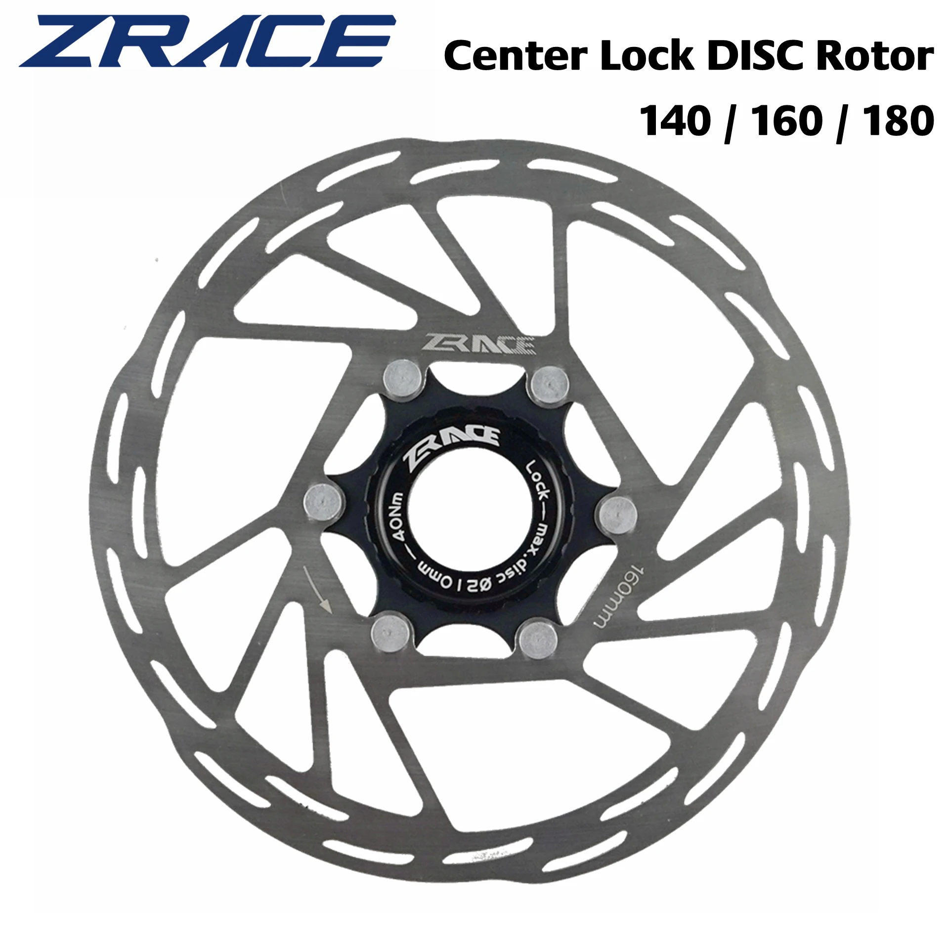 ZRACE Center Lock Disc Rotor bike brake rotor Strong heat dissipation