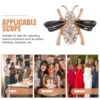 2 Pcs Wedding Shoes Buckle Accessories for Girls Buckles Decor Bag Charms Metal Clips Ornaments 6