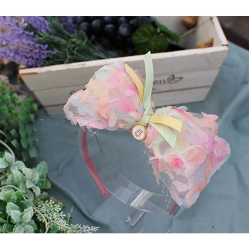 Ribbon Decoration 6cm 2Yards Flowers Tulle Mesh Ribbon Colorful Organza Tape DIY Wedding Party Wear Gown Clothes for Barbie Doll Accessories Toy ribbon decoration,ribbon supplies,organza ribbon,sewing ribbon