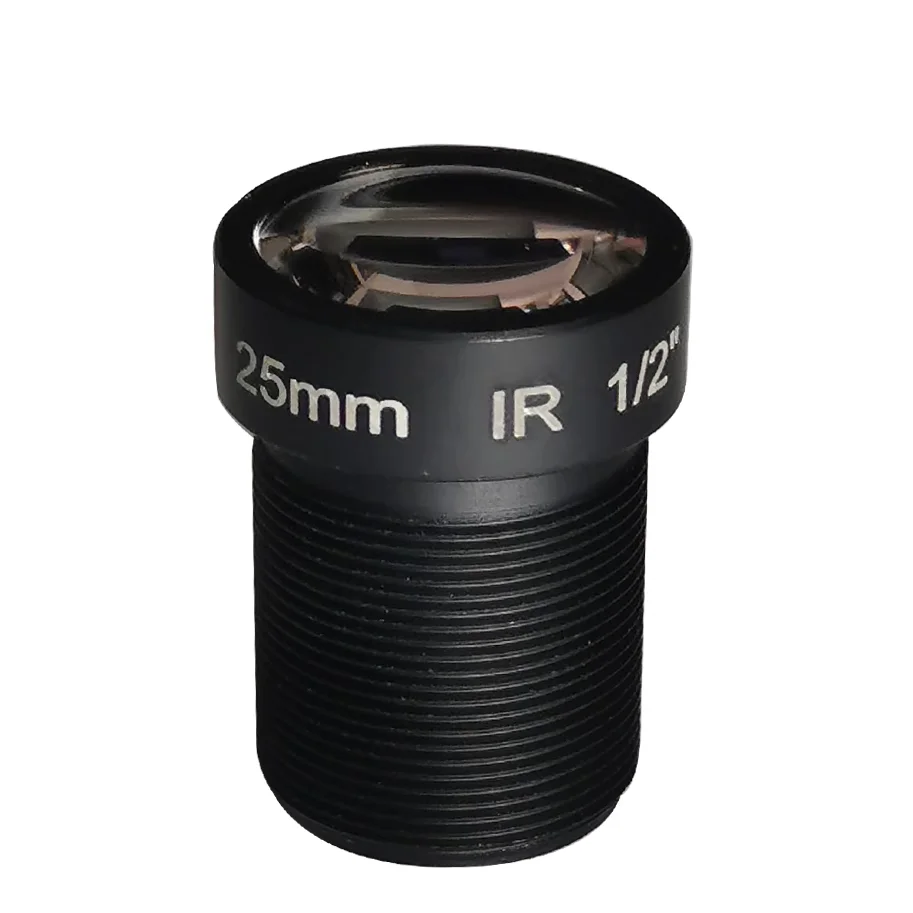 5MP 25mm 1/2" security CCTV lens F2.0 HD IP camera lens camera lens