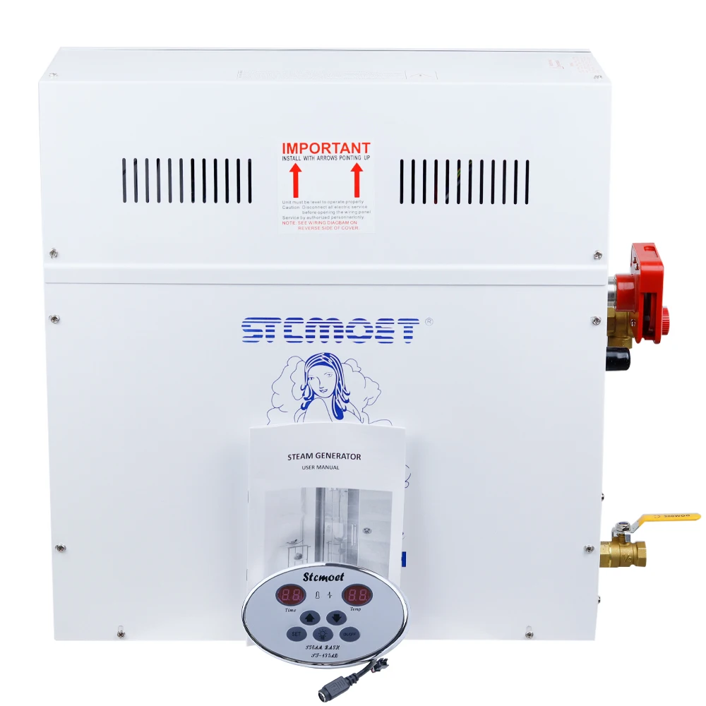 3/4.5/6/9KW 220/380V Steam Generator For Sauna Room Bath Shower Power Home Heate
