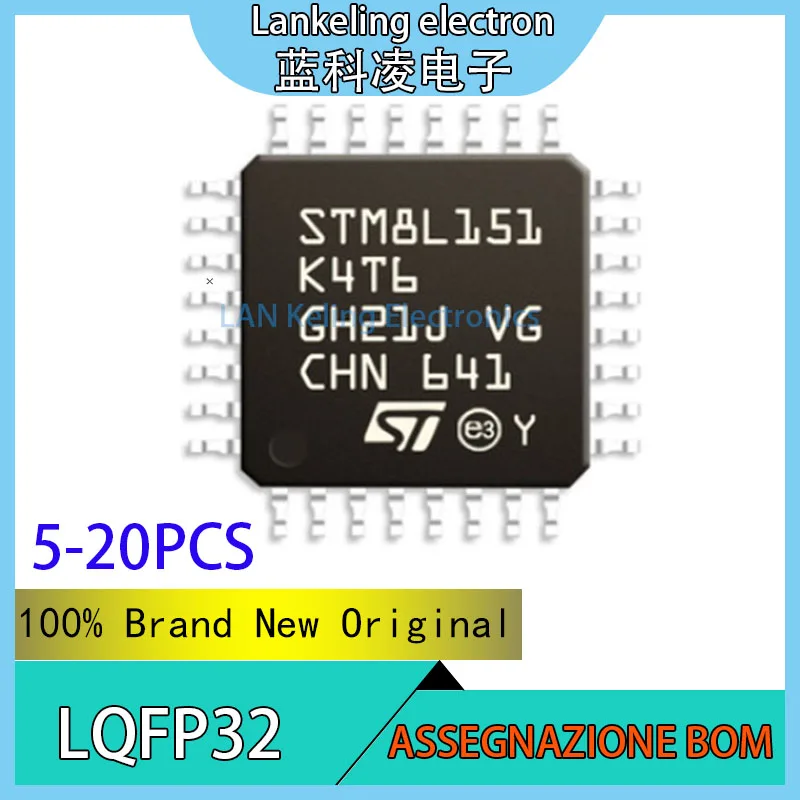 5-20piece-STM8L151K4T6-STM-STM8L-STM8L151-STM8L151K4-STM8L151K4T-100 ...