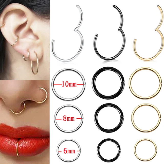 5 Facts Of Sun Gold Nose Ring As Nose Jewelry – Studio Meme - Dainty Tribal  Jewelry