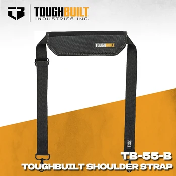 TOUGHBUILT TB-55-B Kit di attrezzi per tracolla Porta tracolla Robusto accessorio per attrezzi per la schiena della casa Tracolla resistente