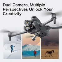 GT50 RC Drone 8K HD Aerial Photography Remote Control Aircraft Dual Camera WIFI GPS Three Sided Obstacle Avoidance Quadcopter