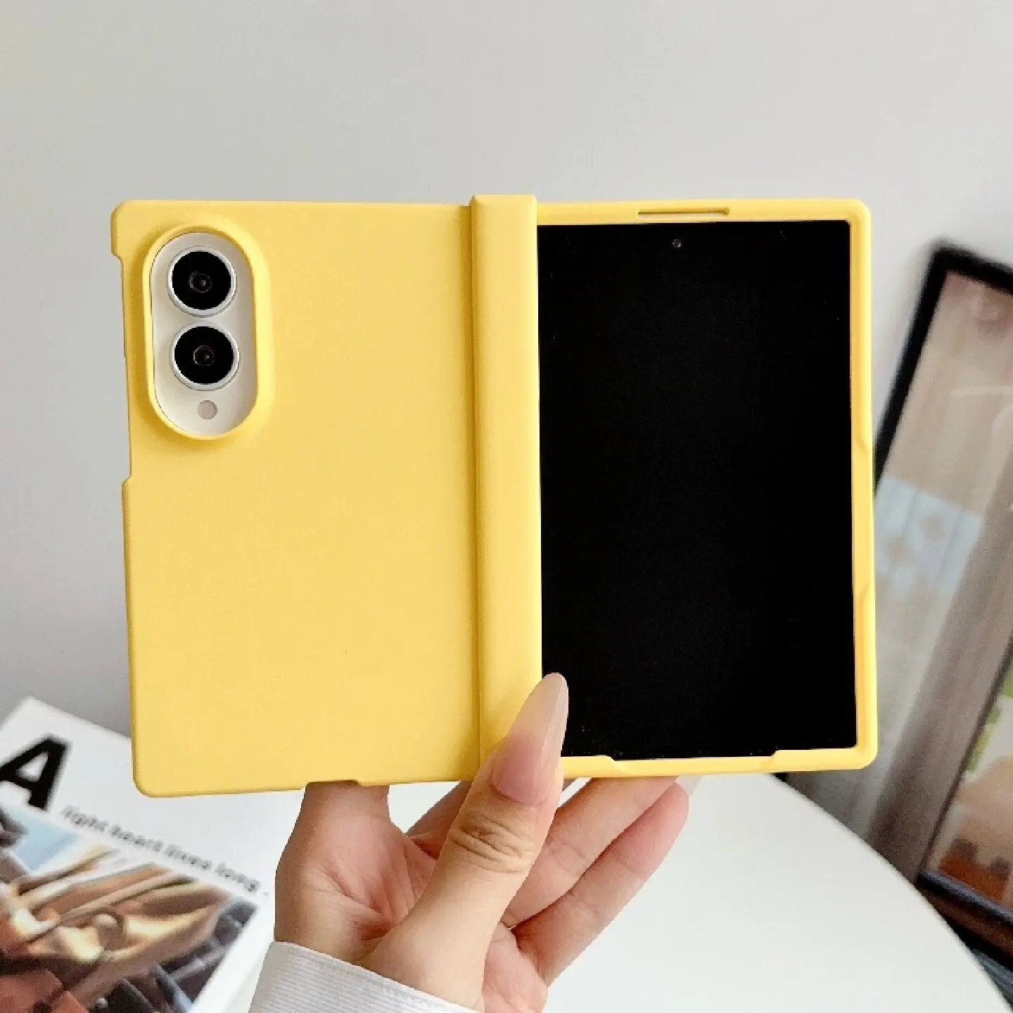 Luxury Skin Feel Candy Color Ultra Thin Phone Case with Axis Protection