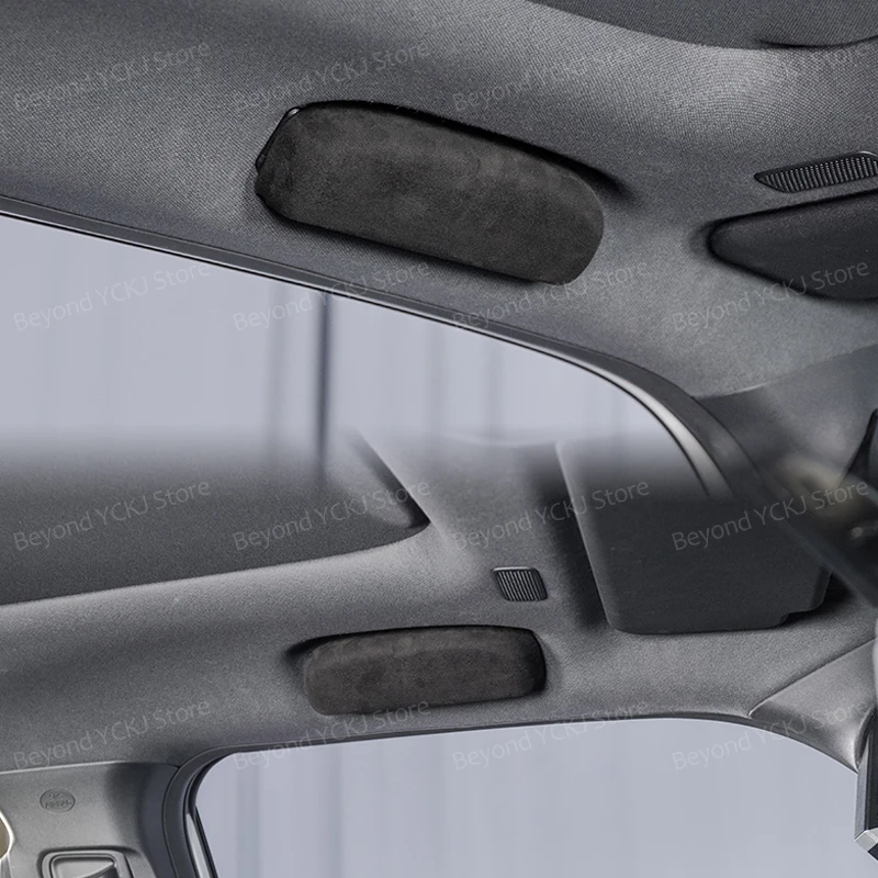 Toyota Land Cruiser 250 Prado Lc250 2024-25 고급 하이 엔드 스웨이드 자동차 안경 케이스 박스 용 자동차 안경 케이스 주최자 보관함