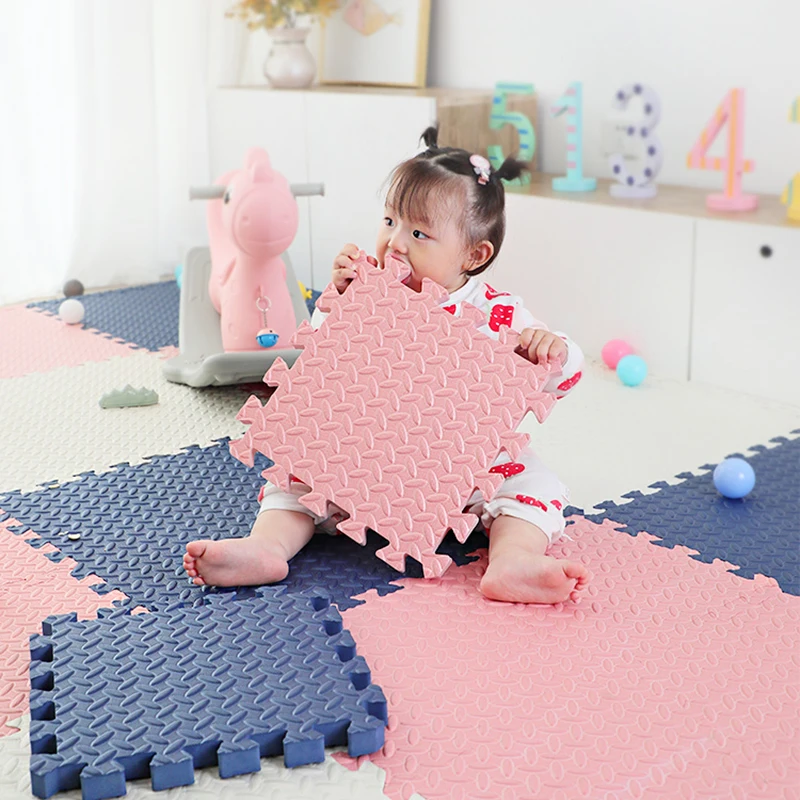 60*60cm Puzzle Mat 2.5cm Thick Baby Mat Foam Soft Floor For Children Room  Decor Kids Crawling Carpet Anti-slip Pad Play Mat Toys