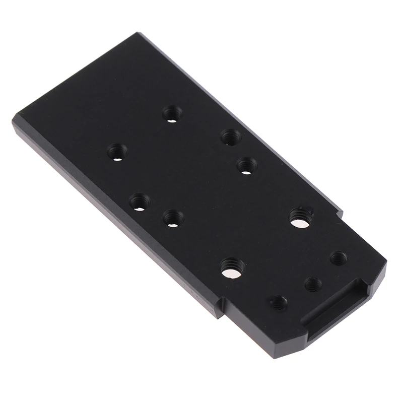 Tactical CNC Metal P320 Rear Sight Mount Base Adapter Plate Fit For SIG RMR SRO 4